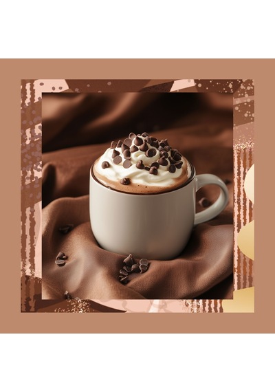 Mocha Mousse Hot Chocolate - Krem Çikolatalı Sıcak Çikolata, Tin,