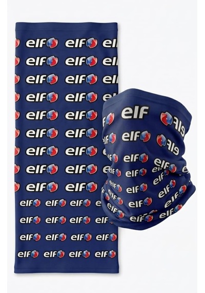 Elf Motorcu Buff Tüp Boyunluk Lacivert