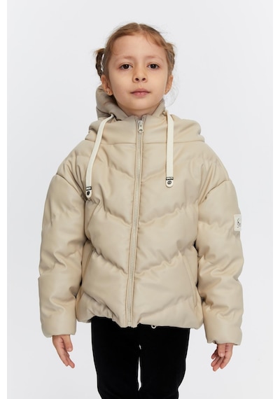 Benitto Kids Kız Çocuk Şişme Mont 51320 Bej