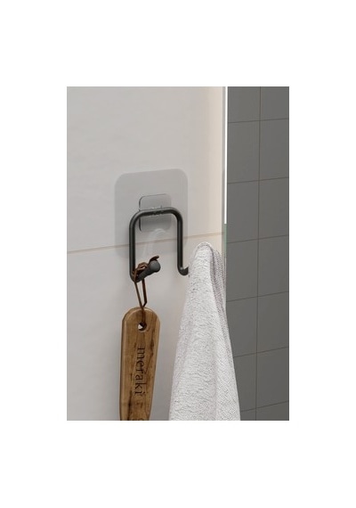 Metal Askılık, 2'li Çift Kancalı Banyo Mutfak Askısı İle Pratik Kullanım 12 Izgara