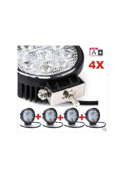 4 Adet 9 Led Off Road Sis Farı Sis Lambası Gemi Tekne Yat Farı