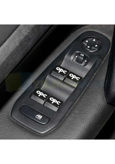 Opel Sibop Kapağı Opc Jant Direksiyon Torpido Vites Damla Etiket Sticker 4+10 Adet