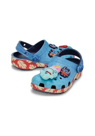 Crocs Stitch Iam Classic Clog Bebek Terlik 213008-90h Multi Beyaz