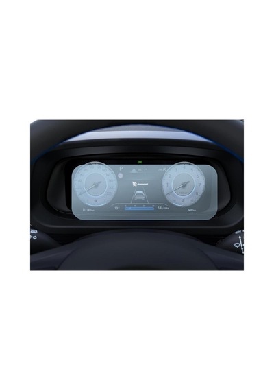Hyundai Bayon Uyumlu Araç Ekran Koruyucu Dijital Gösterge 10.25 İnç Nano 9h Kırılmaz Şeffaf