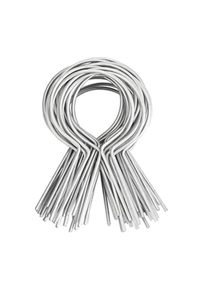 T Klips Metal Tel Twist Ticari Endüstriyel Kurulumlar İçin Önceden Oluşturulmuş Eskrim Klibi Rotundity