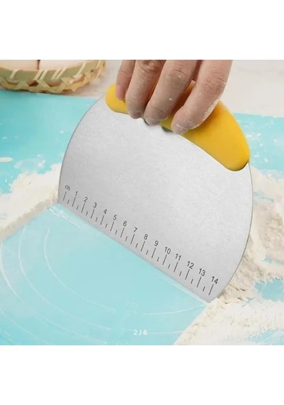 River World Hamur Şekillendirme Ve Kesme Spatulası Paslanmaz Çelik