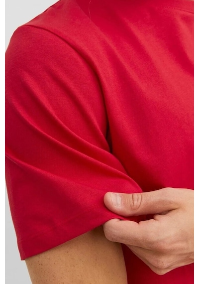 Jack & Jones Göğüs Baskılı Tişört - Corplogo 12233999 True Red Lacivert