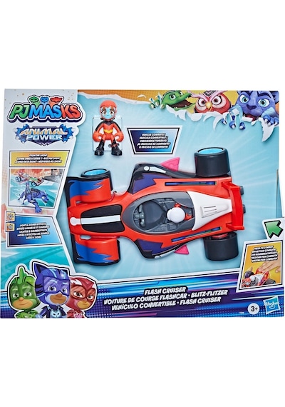 PJMaskeliler-Animal Power Turbo Şimşek Araç +3 yaş