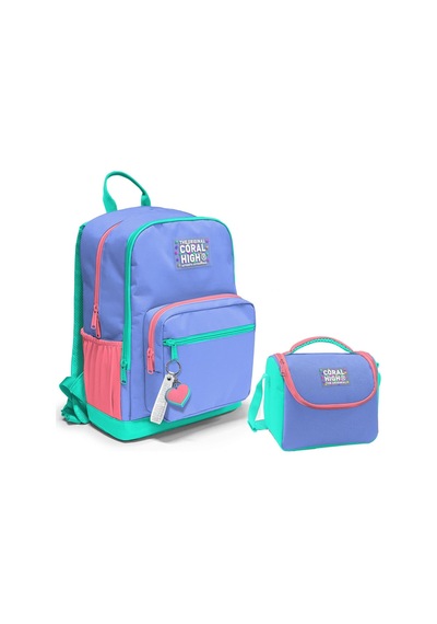 Coral High Dört Bölmeli Ortaokul Çantası ve Beslenme Çantası Seti - Derin Mavi - Erkek Çocuk Coral High Dört Bölmeli Ortaokul Çantası ve Beslenme Çantası Seti - Derin Mavi - Erkek Çocuk