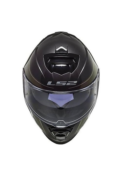 Ls2 Storm Velvet Mat Siyah - Gökkuşağı Kapalı Motosiklet KaskıSiyah - Gökkuşağı