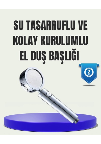 Mey İthalat Masaj Ve Yağmur Modlu Su Tasarruflu Duş Başlığı Diğer