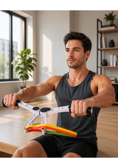 Evde Spor İçin Direnç Bantlı Üst Vücut Egzersiz Aleti Diğer