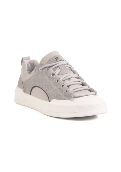 Pierre Cardin Gri Hakiki Deri Erkek Sneaker 23corvet M Gri
