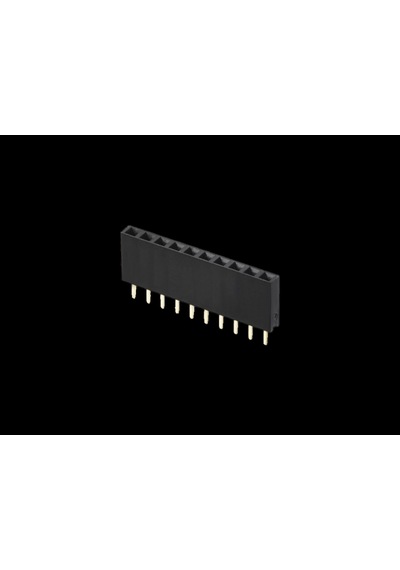 5 Adet - 1x10 Tek Sıra 10 Pin Dişi Header Soket Pcb Uyumlu Konnektör