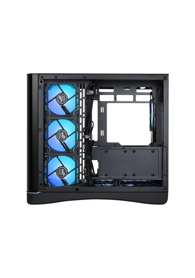 Sama V62bk Black, B850bk 850w, 80+ Bronze, Pcıe 5.1, Atx3.1, Tempered Glass Panel, Panoramic Tasarım