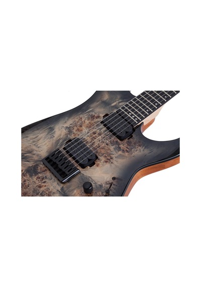 Schecter C-6 Pro Elektro Gitar (Charcoal Burst)