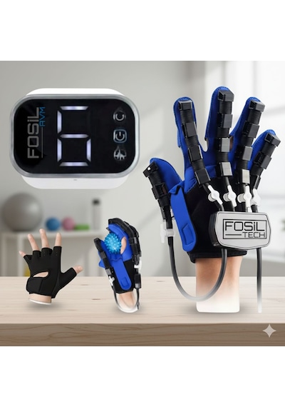 Robotik Egzersiz Eldiveni- Evde Ve Klinik Kullanıma Uygun Sol El