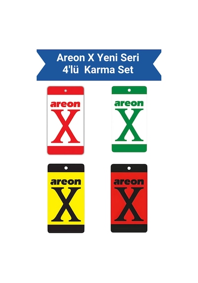 X Yeni Seri 4'lü Karma Set