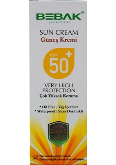 Bebak Sun Güneş Kremi Spf 50+ 75 ML
