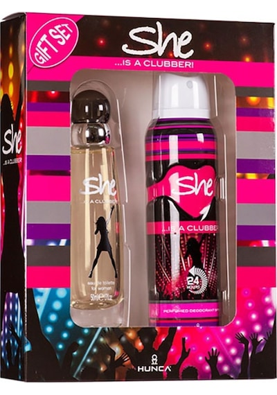 She Is A Clubber Kadın Parfüm EDT 50 ML + Deodorant 150 ML