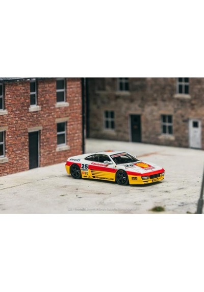 Tarmac Xo Ferrari 348 Challenge Italian Gt 1994 1/64 Model Araba