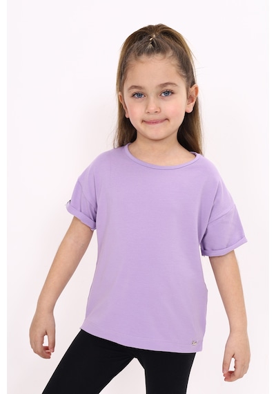 Toontoy Kids Toontoy Kız Çocuk Tişört Lila