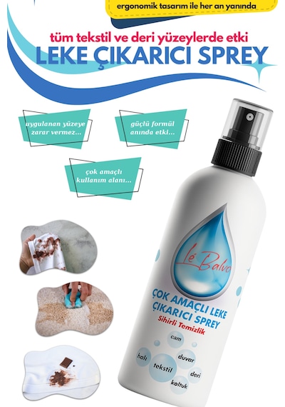 Çok Amaçlı Leke Çıkarıcı Sihirli Temizlik Spreyi 200 Ml