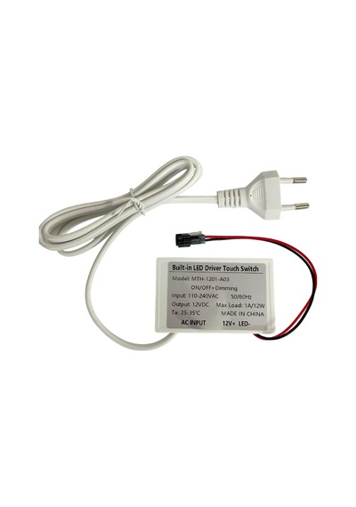 220 Volt Girişli Dokunmatik Touch Ayna Arkası Sensör 12v 1a Banyo Aynası Sensörü Mobilya Sensörü