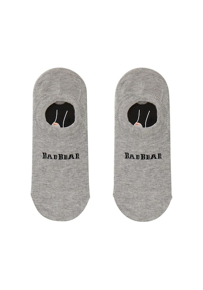 Bad Bear 18.01.02.022-c19 Core Tendo Erkek Kısa Çorap Gri Melanj
