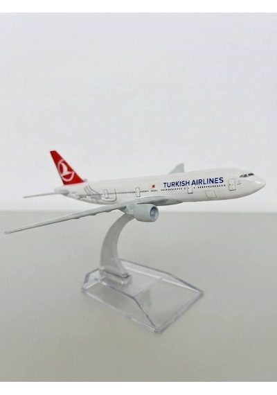 Boeing 777-300 Metal Model Uçak - 1/250 Ölçek