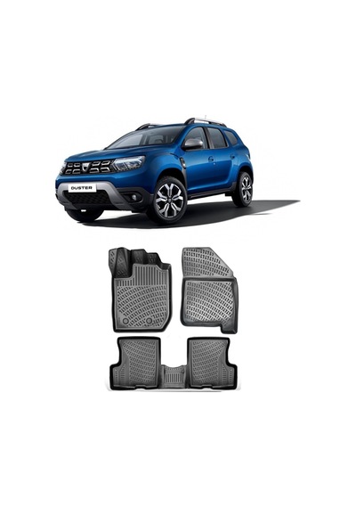 Dacia Duster 4 4 2018-2022 Btm 3d Havuzlu Paspas