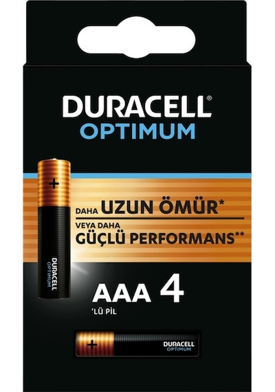 Duracell Optımum Aaa İnce Pil 4lü - -popvitrin Duracell