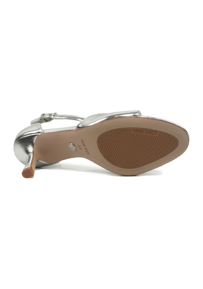 Nine West Tumpen 6fx Gümüş Kadın Topuklu Sandalet 000000000102052553 Gümüş