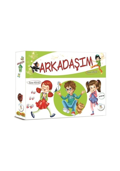 Arkadaşım Serisi Seti -10 Kitap Takım  - Sena Aslan  - 5 Renk Yayınları