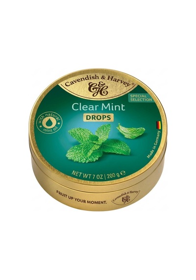 Cavendish & Harvey Clear Mint Nane ve Okaliptüs Aromalı Şekerleme 200 G