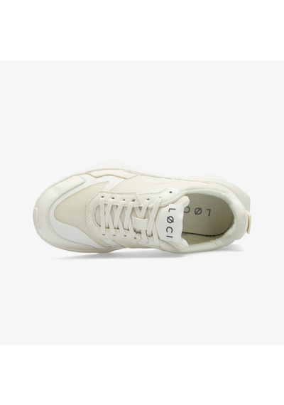 Loci Flo Kadın Krem Sneaker Lc-014
