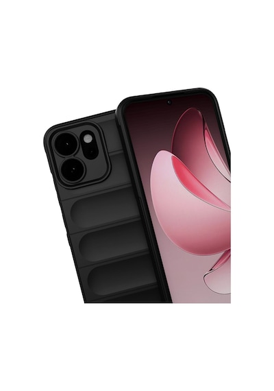 Oppo Reno 14 Uyumlu Optimum Silikon - Siyah
