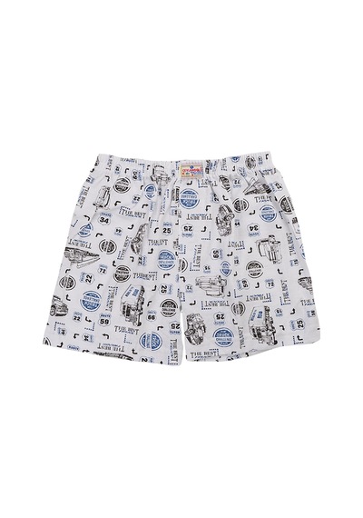 Ceylanoğlu 12'li Erkek Çocuk Emprime Boxer-339 Desenli