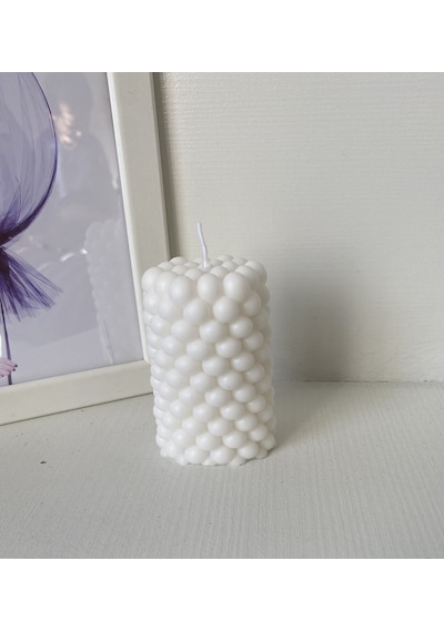 Bubble Silindir Mum