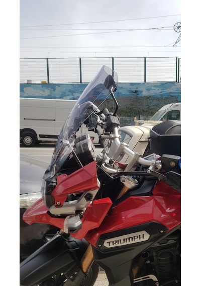 Triumph Tiger Explorer 1200 12-16 Açık Füme Cam 55Cm 4Mm Zeus