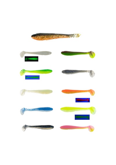 Fujin Round Bait 100 Mm Silikon Balık