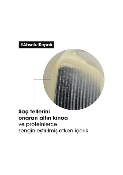 L'Oreal Professionnel Serie Expert Absolut Repair Yıpranmış Saçlar için Onarıcı Şampuan 2 x 500 ML