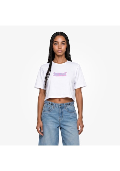 Vans Y2k Boho Relax Crop Kadın Beyaz T-shirt Vn000xdywht1 2800324