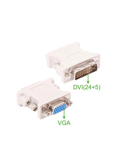 Vcom Ca301 Dvi 24+5 Erkek To Vga Dişi Dönüştürücü Kdo