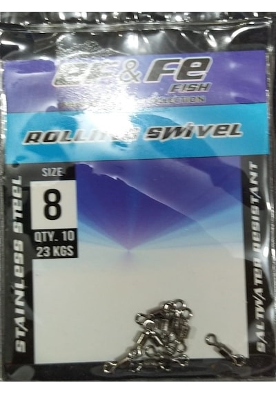 Ef&Fe Rollıng Swıvel Çelik Paslanmaz Paket Fırdöndü
