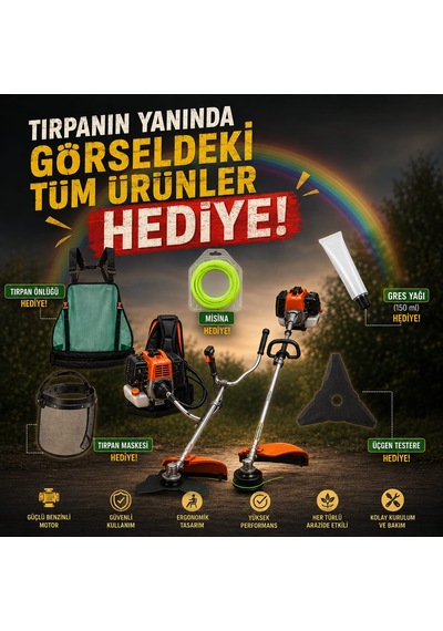 Atak BG 530 Sırt Tırpan