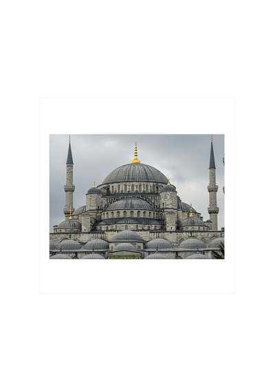 İstanbul Sultanahmet Camii Modern Ahşap Tablo
