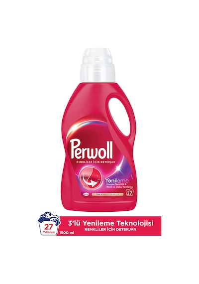 Perwoll Hassas Bakım Sıvı Çamaşır Deterjanı 1,5l Renkli Yenileme 9000101594171-5695 1 L