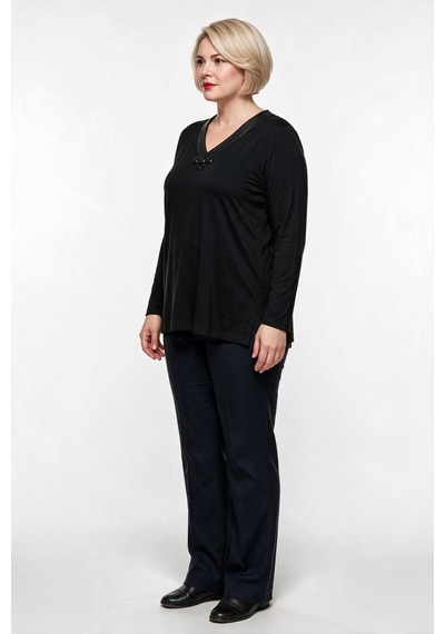De White's Kadın Bluz 27k31713 Siyah