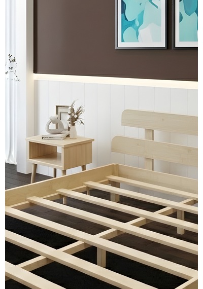 Lotus Model Masif Ahşap Karyola Ve 2 Adet Komodin Kolay Kurulum Fırınlanmış İthal Sibirya Çamı 90x190 Yatak Uyumlu 2 Adet Komodin Lotus Model Masif Ahşap Karyola Ve 2 Adet Komodin Kolay Kurulum Fırınlanmış İthal Sibirya Çamı 90x190 Yatak Uyumlu 2 Adet Komodin